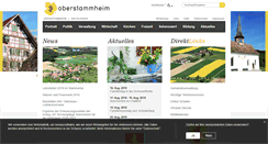 Desktop Screenshot of oberstammheim.ch