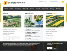 Tablet Screenshot of oberstammheim.ch